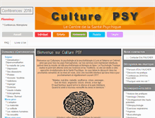 Tablet Screenshot of culturepsy.org